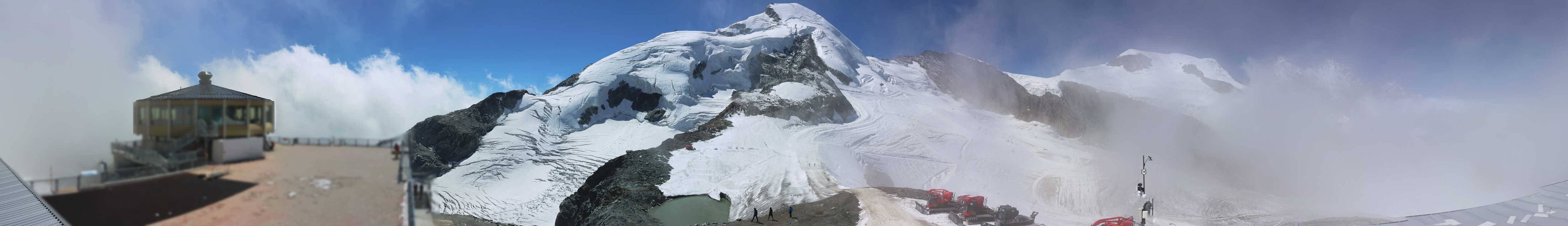 Archiv Foto Webcam Mountain Restaurant Mittelallalin