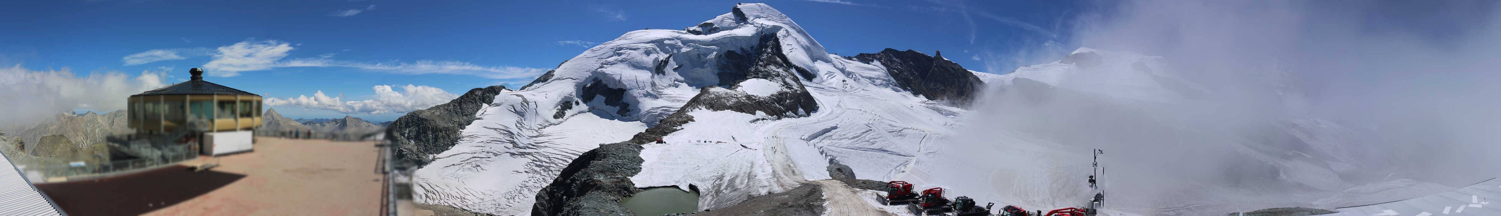 Archiv Foto Webcam Mountain Restaurant Mittelallalin