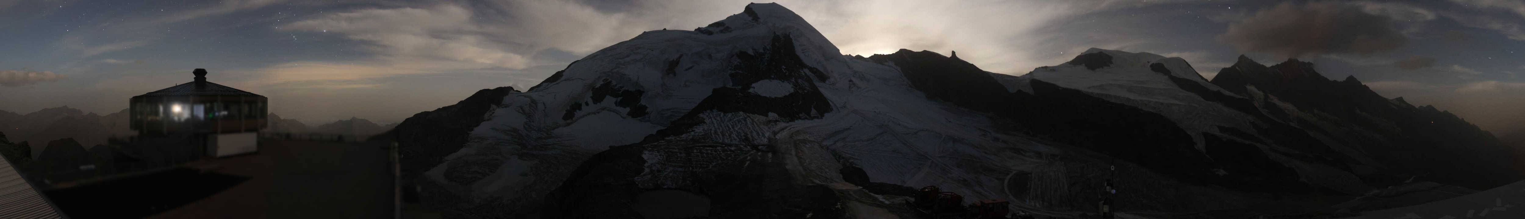 Archiv Foto Webcam Mountain Restaurant Mittelallalin