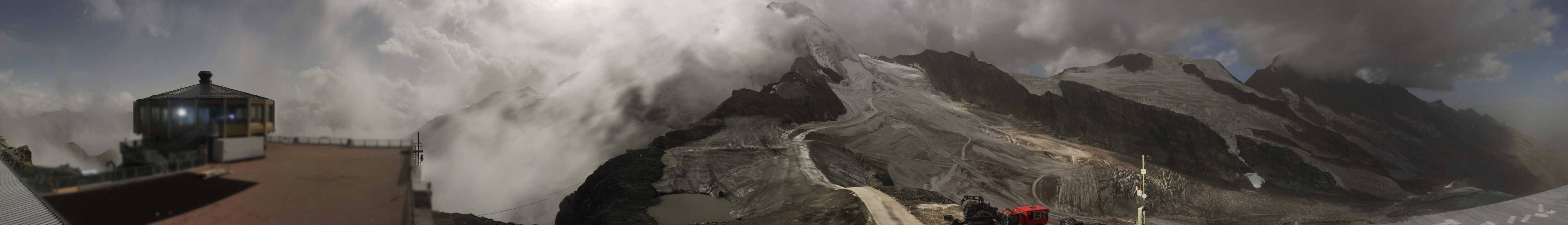 Archiv Foto Webcam Mountain Restaurant Mittelallalin