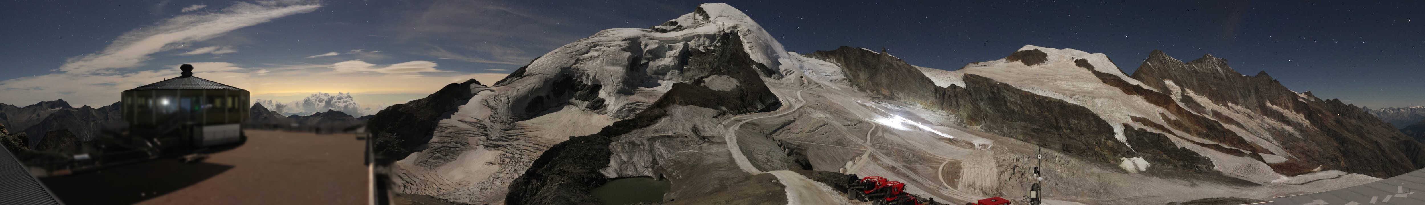 Archiv Foto Webcam Mountain Restaurant Mittelallalin