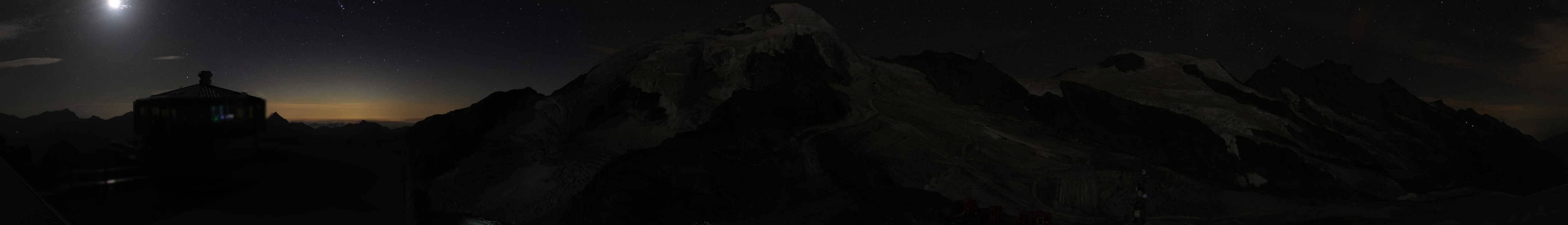 Archiv Foto Webcam Mountain Restaurant Mittelallalin