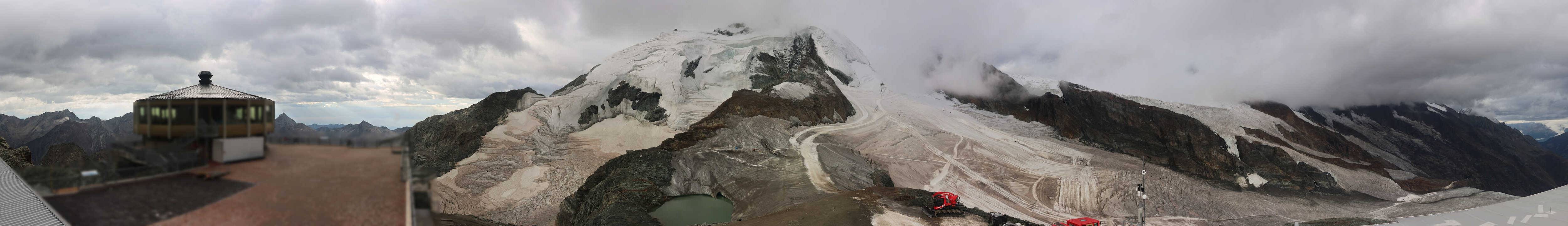 Archived image Webcam View Mountain Restaurant Mittelallalin