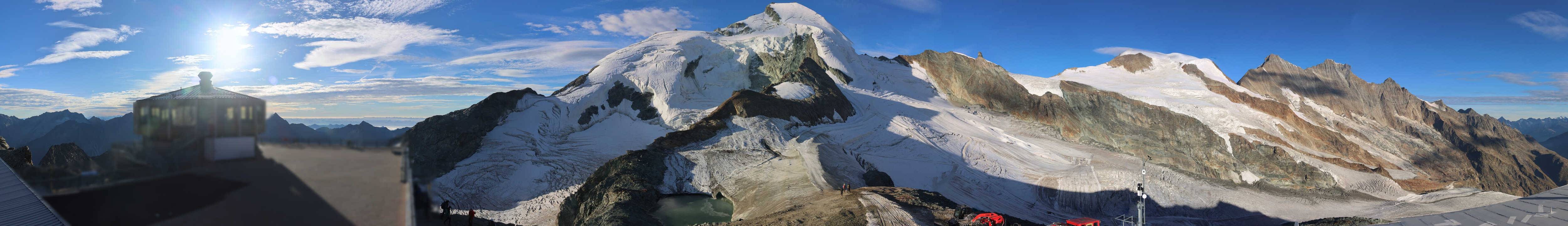 Archiv Foto Webcam Mountain Restaurant Mittelallalin