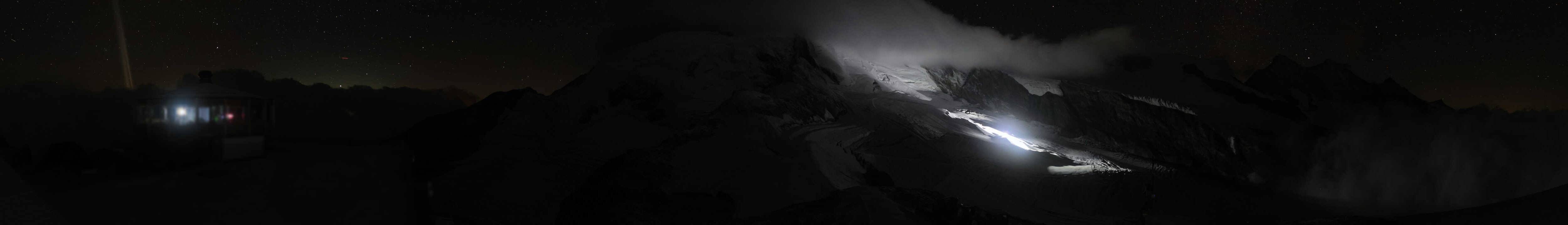 Archiv Foto Webcam Mountain Restaurant Mittelallalin