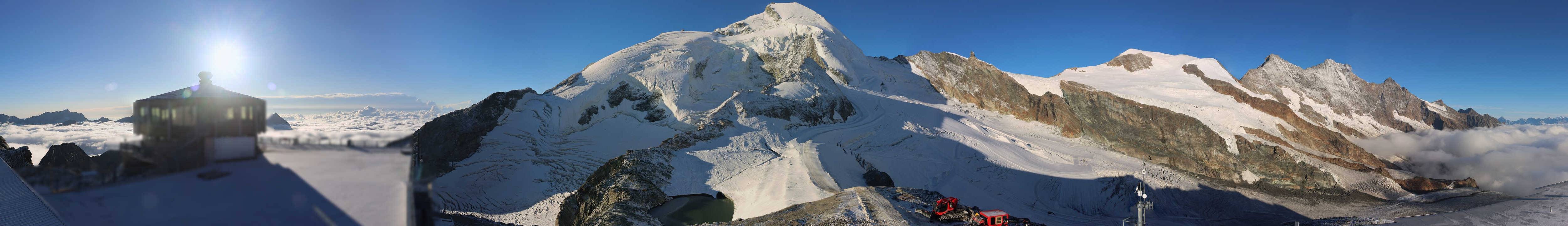 Archiv Foto Webcam Mountain Restaurant Mittelallalin
