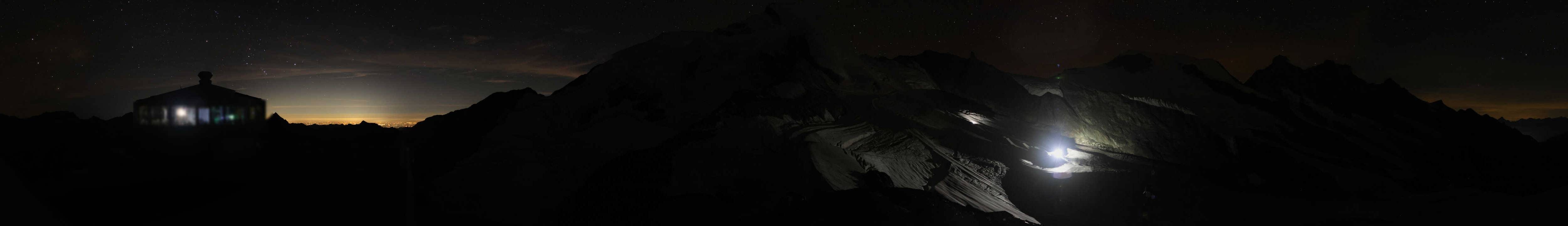 Archiv Foto Webcam Mountain Restaurant Mittelallalin