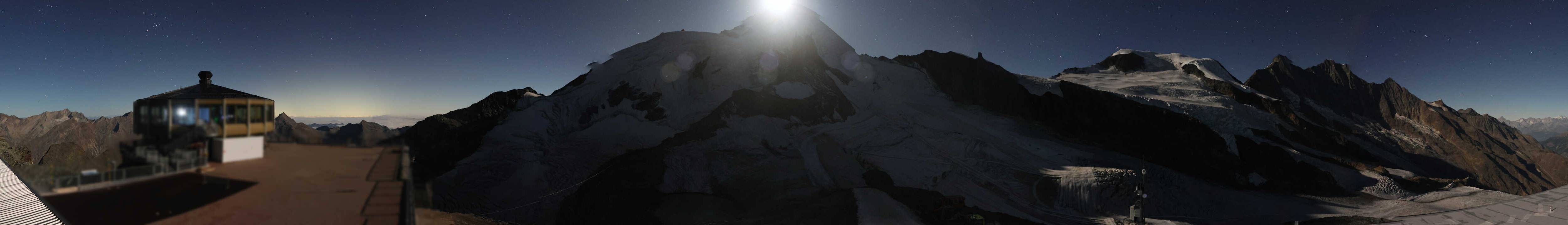 Archiv Foto Webcam Mountain Restaurant Mittelallalin
