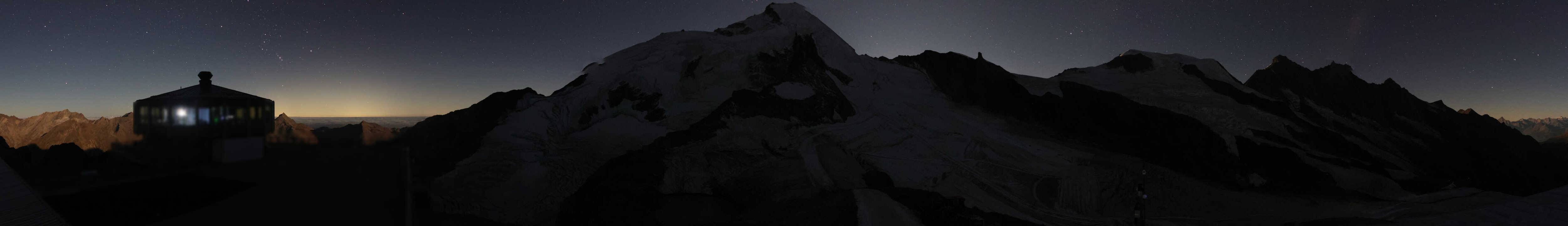 Archiv Foto Webcam Mountain Restaurant Mittelallalin