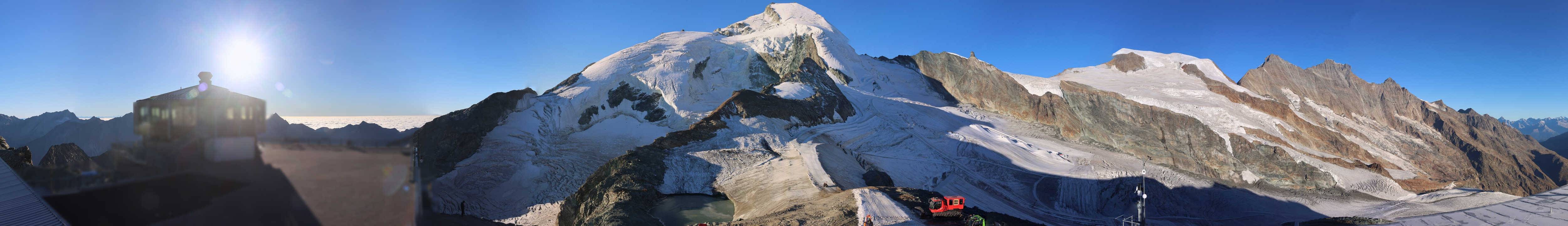 Archiv Foto Webcam Mountain Restaurant Mittelallalin