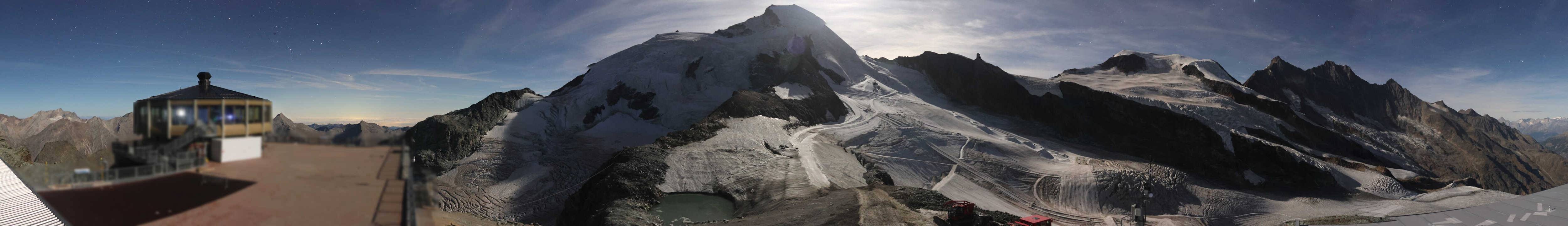 Archiv Foto Webcam Mountain Restaurant Mittelallalin