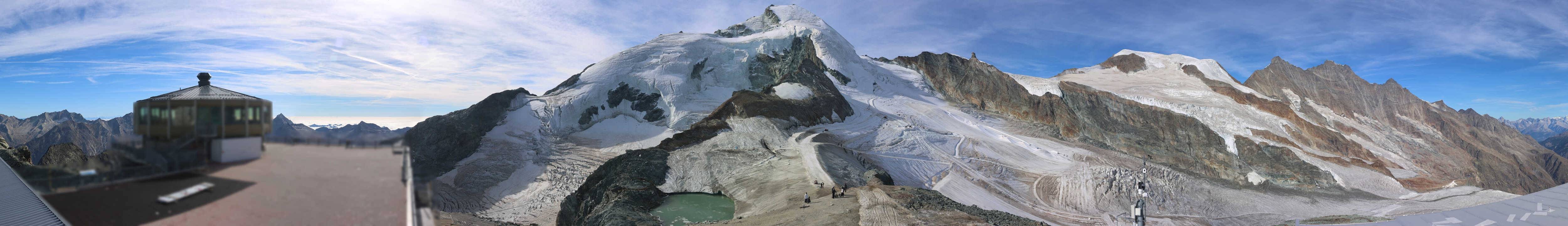 Archiv Foto Webcam Mountain Restaurant Mittelallalin