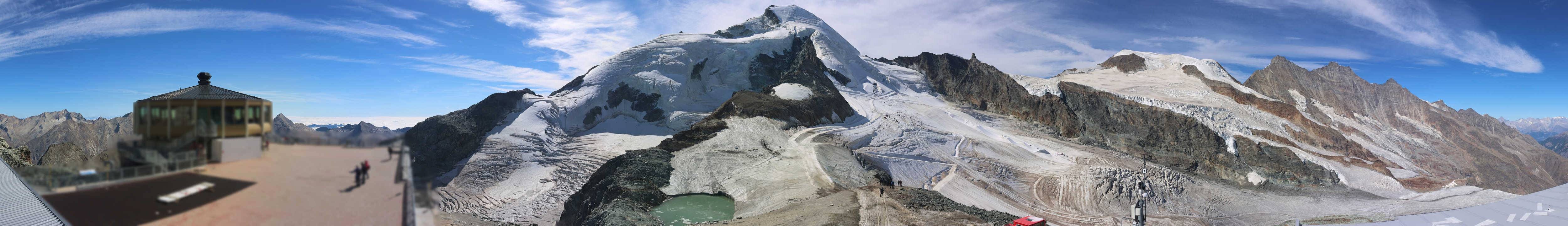 Archiv Foto Webcam Mountain Restaurant Mittelallalin
