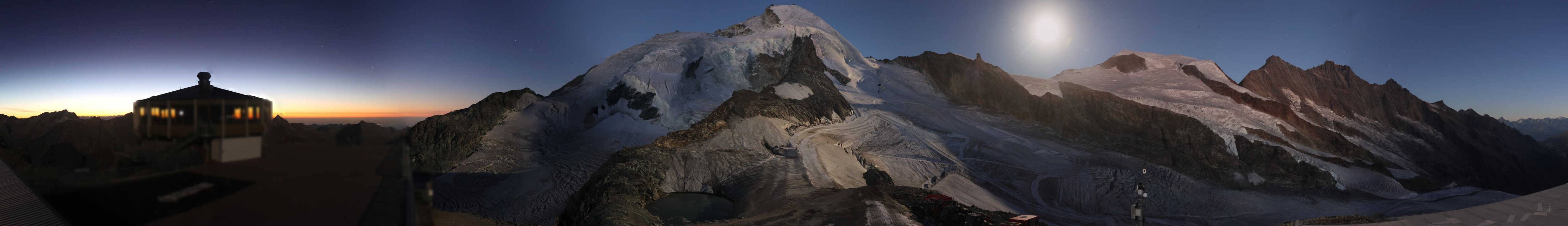 Archiv Foto Webcam Mountain Restaurant Mittelallalin