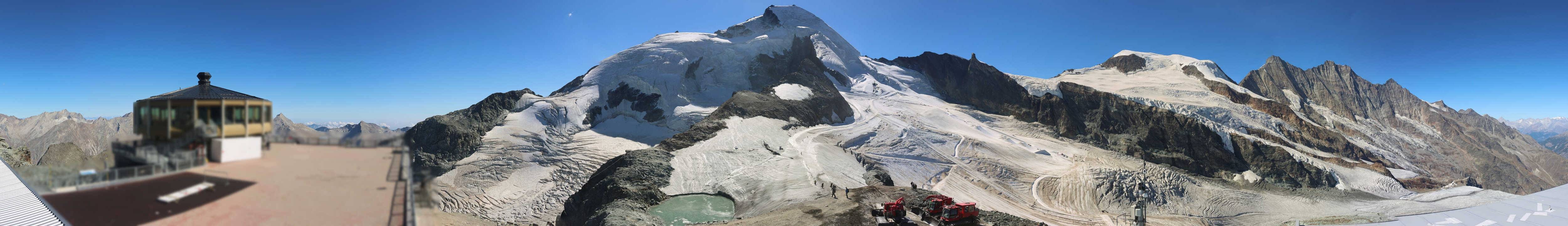 Archiv Foto Webcam Mountain Restaurant Mittelallalin