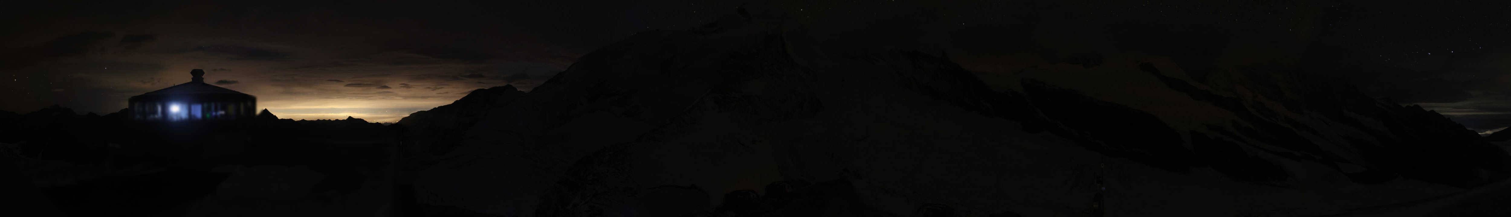 Archiv Foto Webcam Mountain Restaurant Mittelallalin