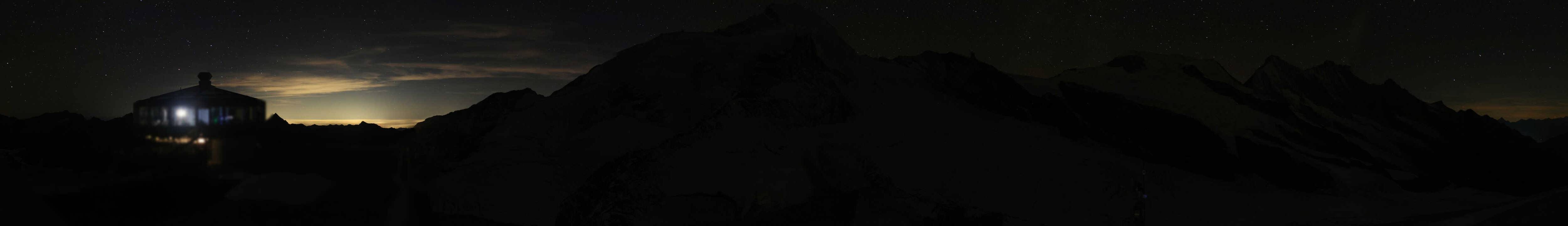 Archiv Foto Webcam Mountain Restaurant Mittelallalin