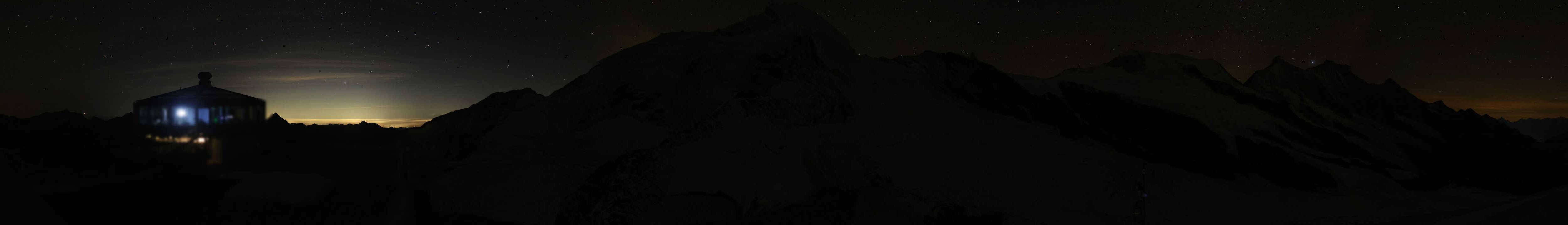 Archiv Foto Webcam Mountain Restaurant Mittelallalin