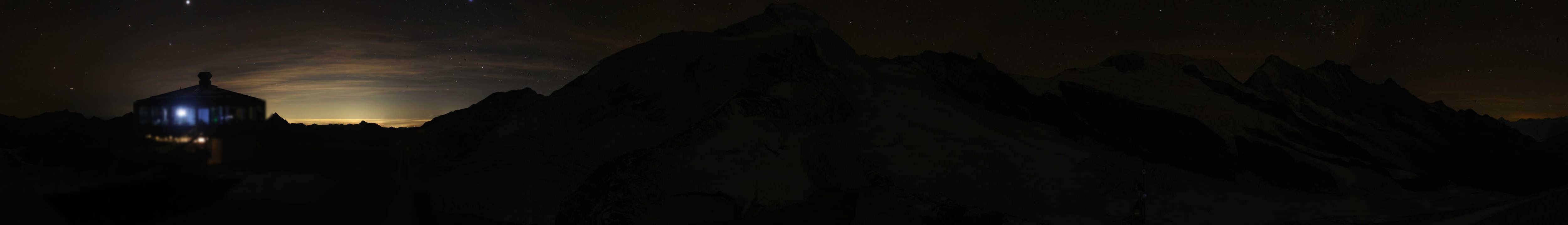 Archiv Foto Webcam Mountain Restaurant Mittelallalin