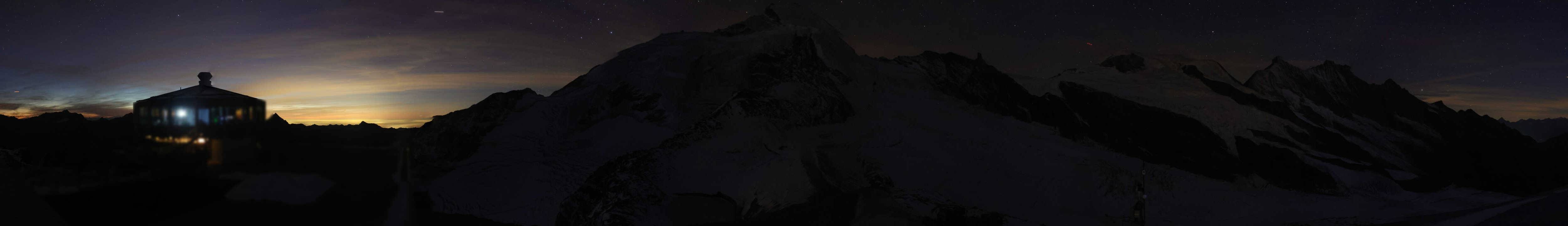 Archiv Foto Webcam Mountain Restaurant Mittelallalin