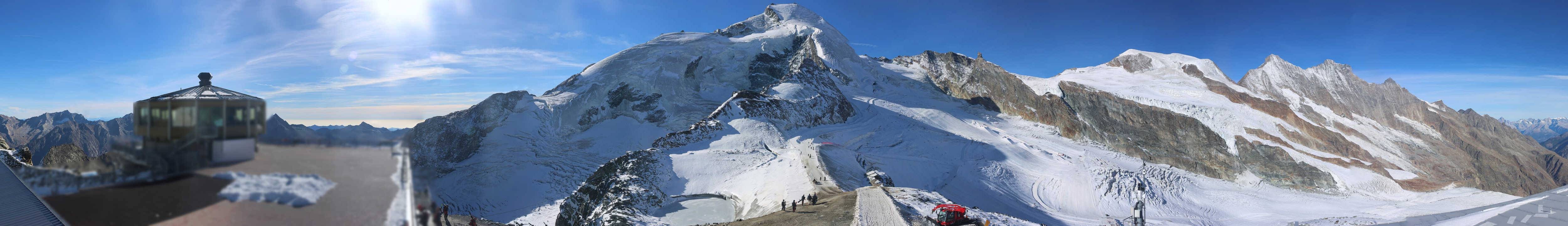 Archiv Foto Webcam Mountain Restaurant Mittelallalin