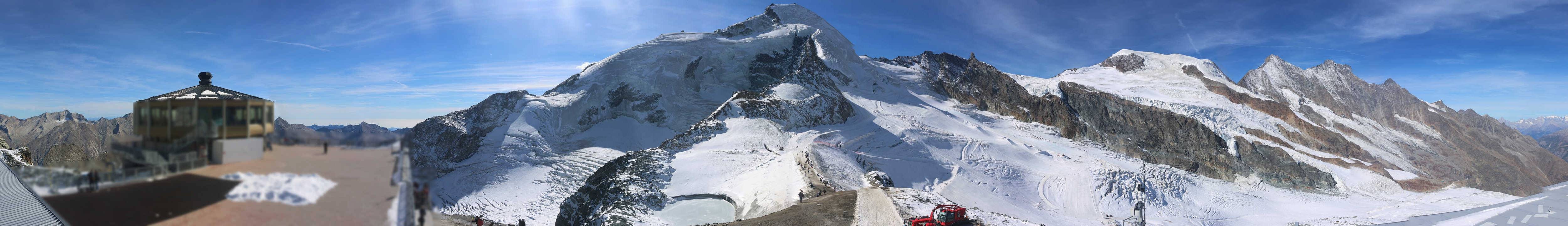 Archiv Foto Webcam Mountain Restaurant Mittelallalin