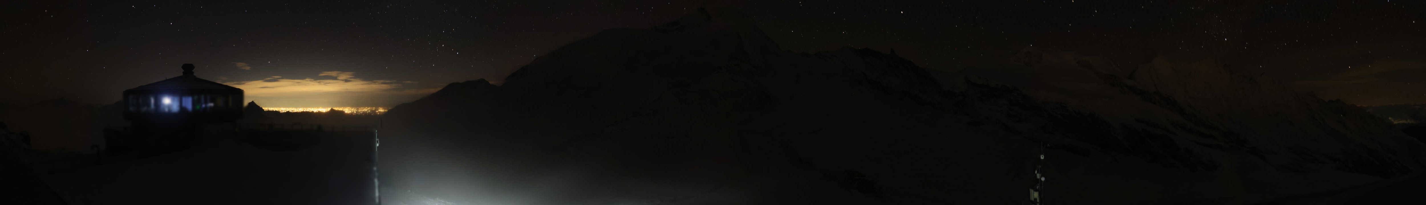 Archiv Foto Webcam Mountain Restaurant Mittelallalin