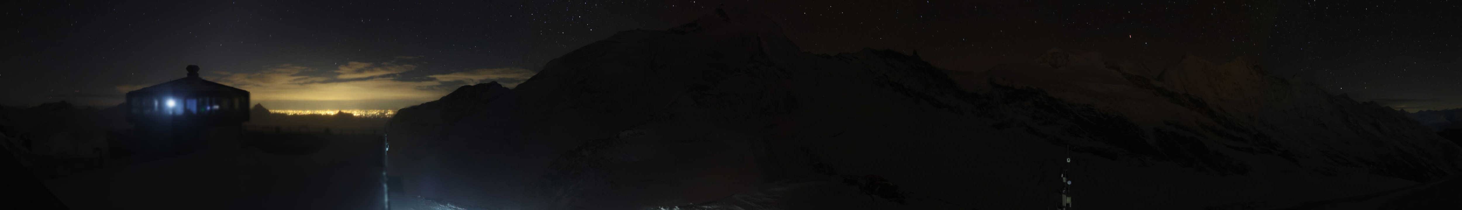Archiv Foto Webcam Mountain Restaurant Mittelallalin