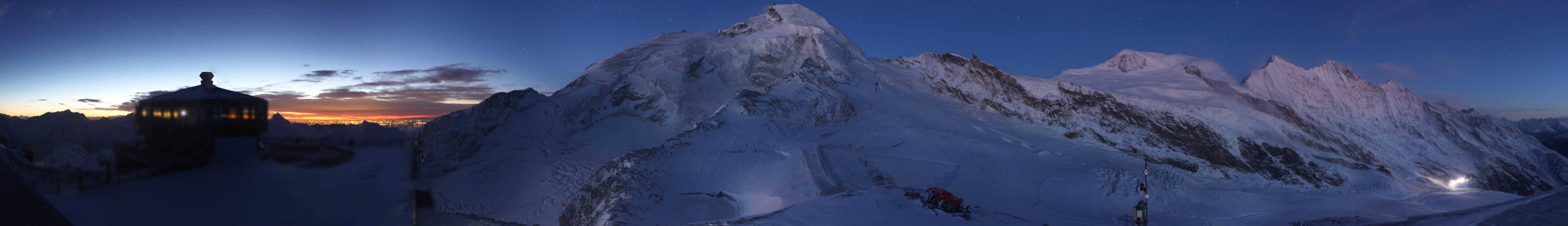 Archiv Foto Webcam Mountain Restaurant Mittelallalin