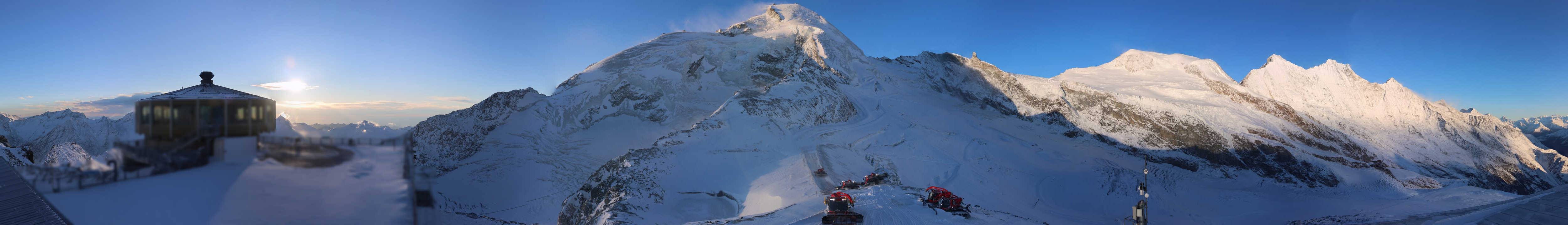 Archiv Foto Webcam Mountain Restaurant Mittelallalin