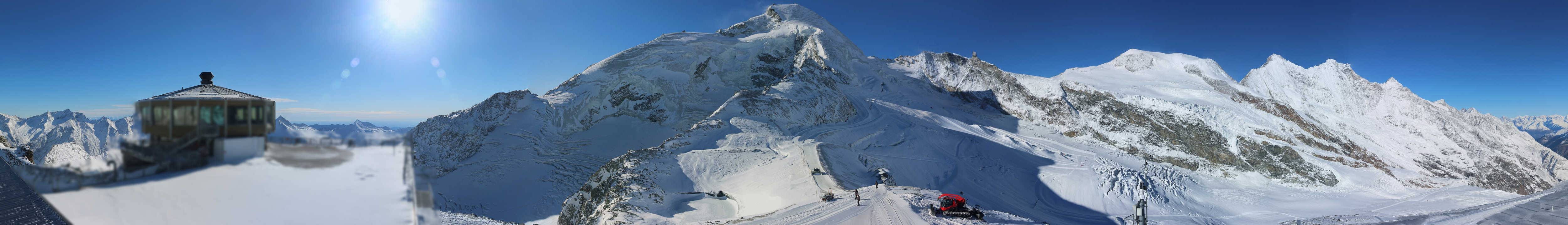 Archiv Foto Webcam Mountain Restaurant Mittelallalin