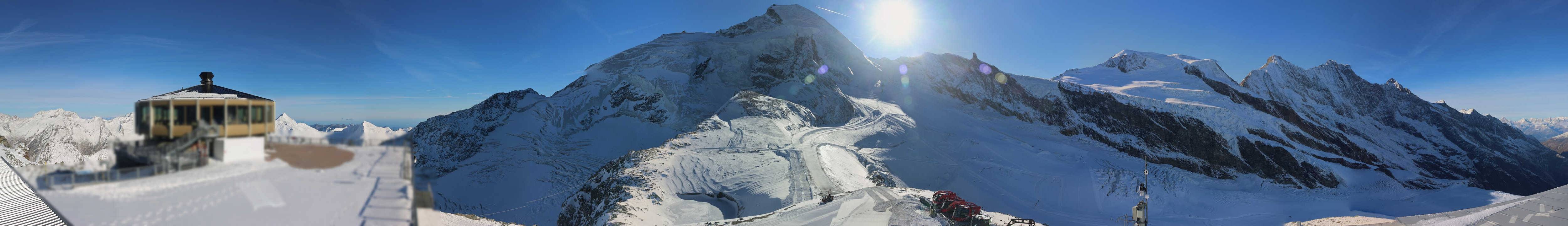 Archiv Foto Webcam Mountain Restaurant Mittelallalin