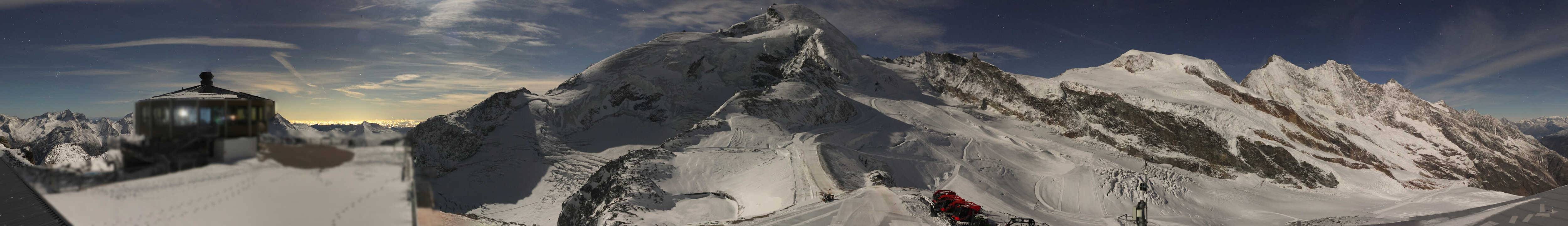 Archiv Foto Webcam Mountain Restaurant Mittelallalin
