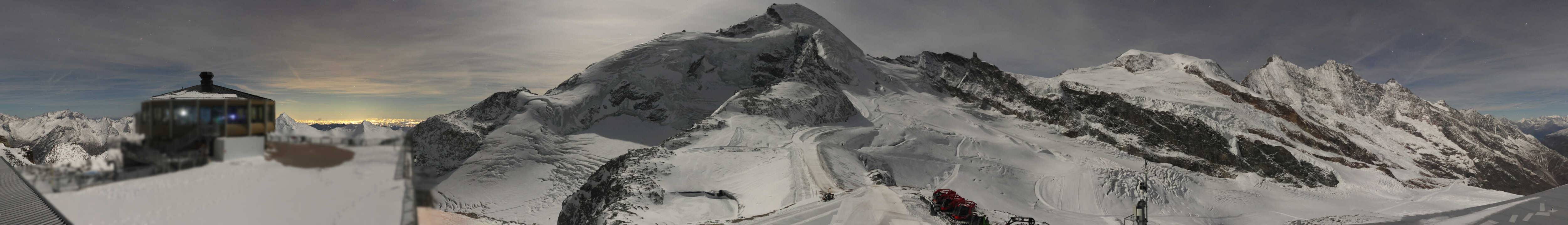 Archiv Foto Webcam Mountain Restaurant Mittelallalin