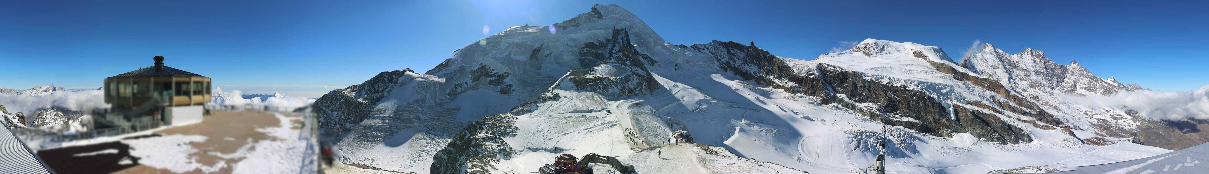 Archiv Foto Webcam Mountain Restaurant Mittelallalin