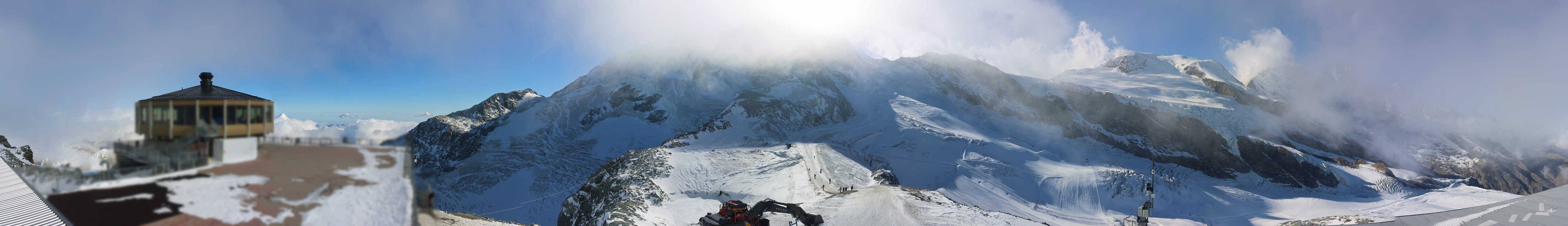 Archiv Foto Webcam Mountain Restaurant Mittelallalin
