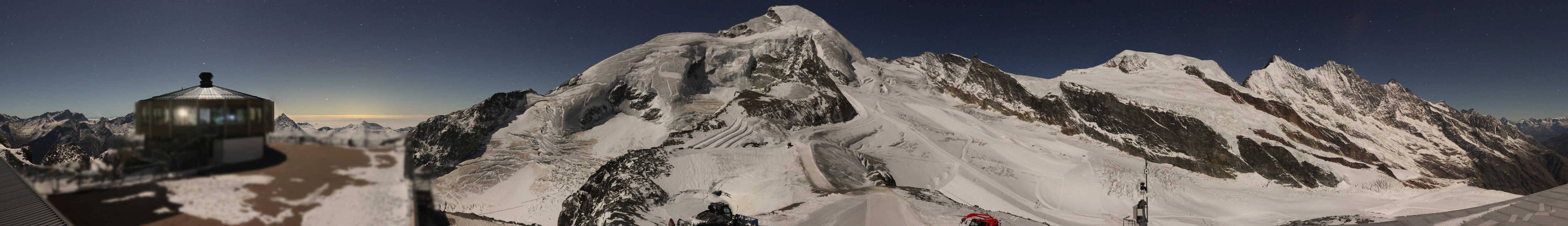 Archiv Foto Webcam Mountain Restaurant Mittelallalin