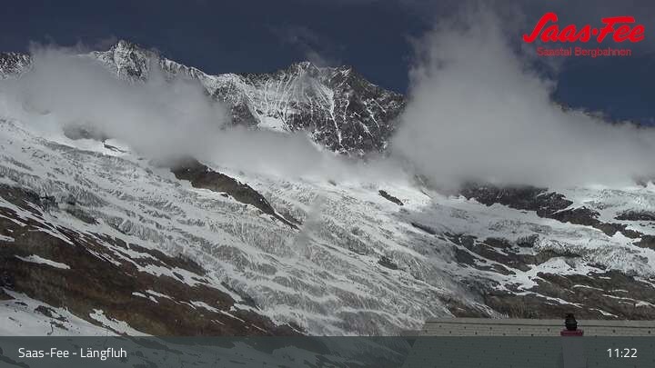 Archiv Foto Webcam Panoramablick von Bergstation Längfluh