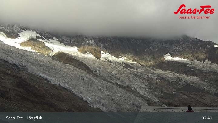 Archiv Foto Webcam Panoramablick von Bergstation Längfluh