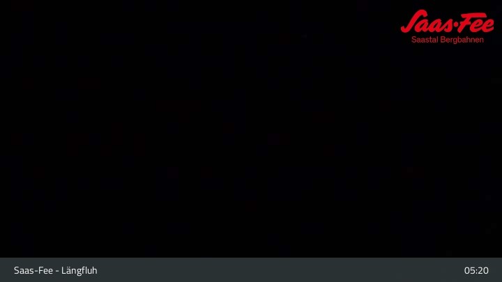 Archived image Webcam Längfluh Saas-Fee