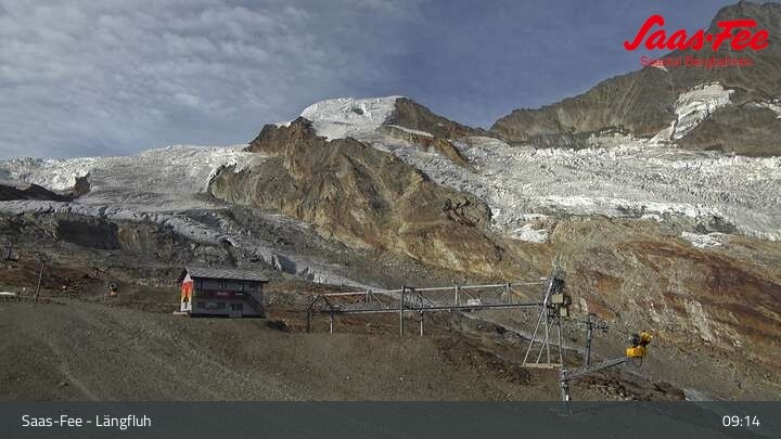 Archiv Foto Webcam Panoramablick von Bergstation Längfluh