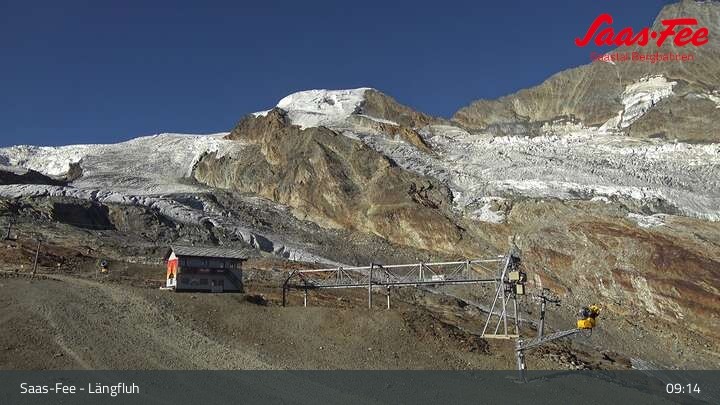 Archiv Foto Webcam Panoramablick von Bergstation Längfluh