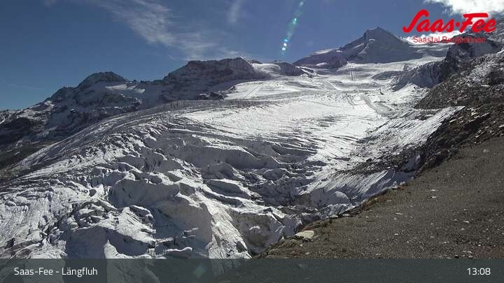Archiv Foto Webcam Panoramablick von Bergstation Längfluh