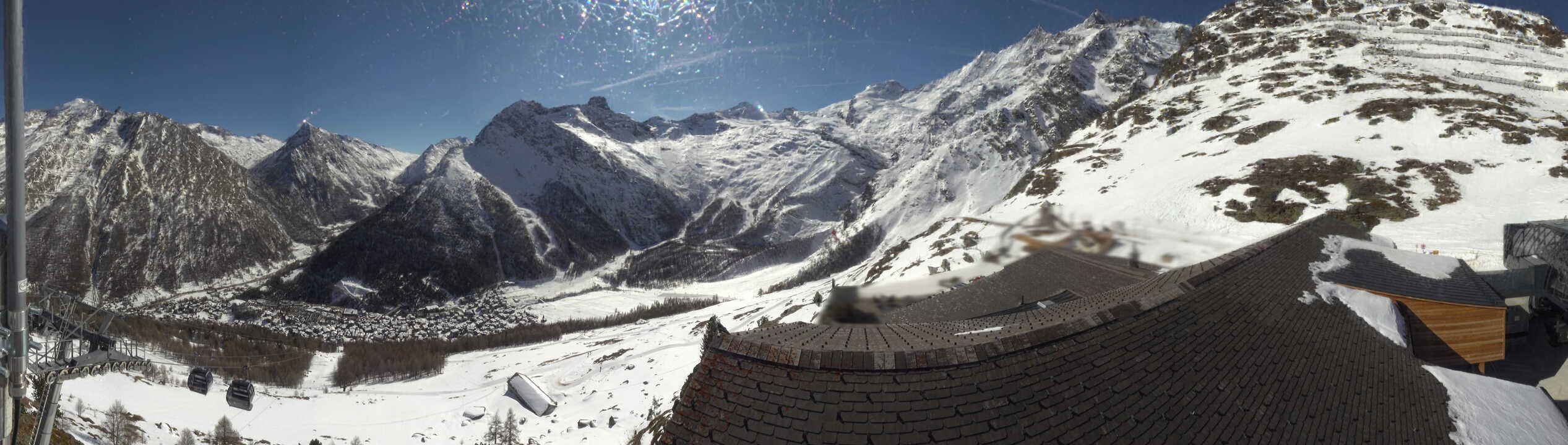 Archived image Webcam Panoramic view Hannig Mountain