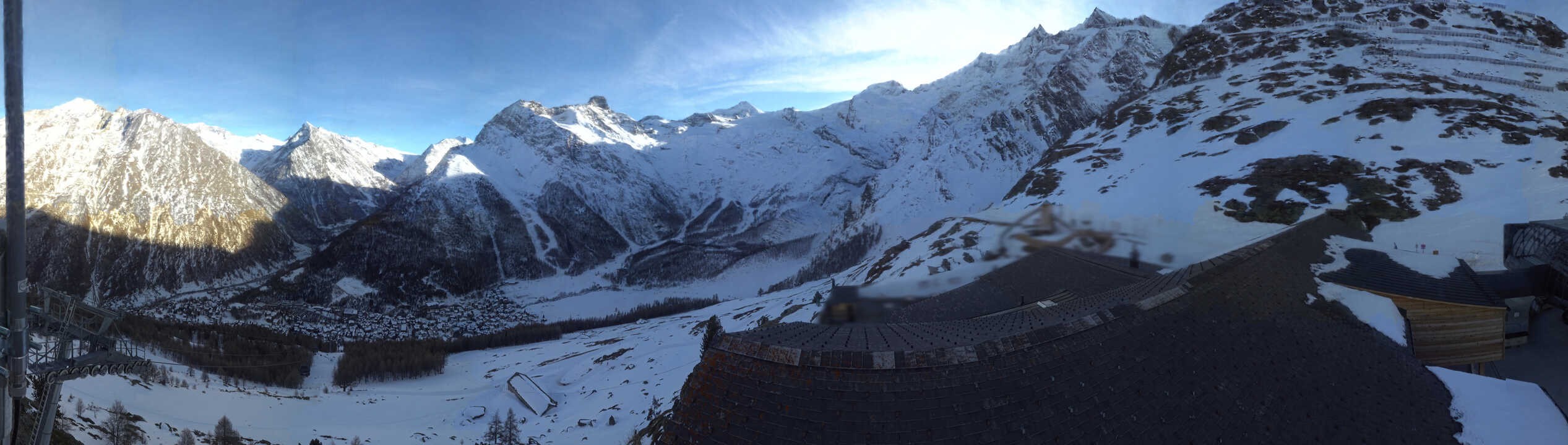 Archived image Webcam Panoramic view Hannig Mountain