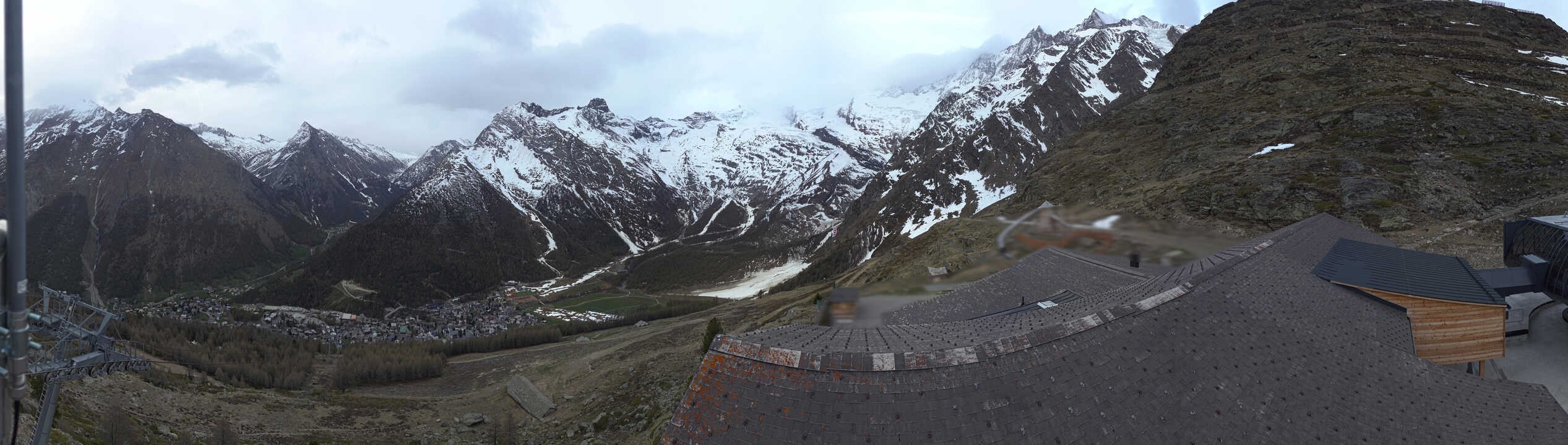 Archived image Webcam Panoramic view Hannig Mountain