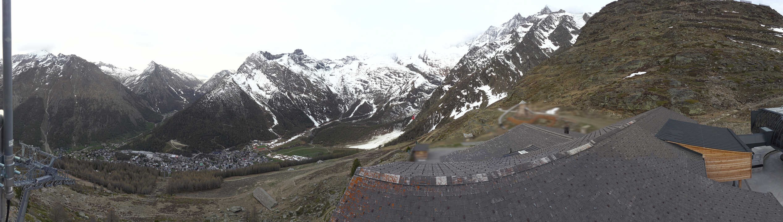 Archived image Webcam Panoramic view Hannig Mountain