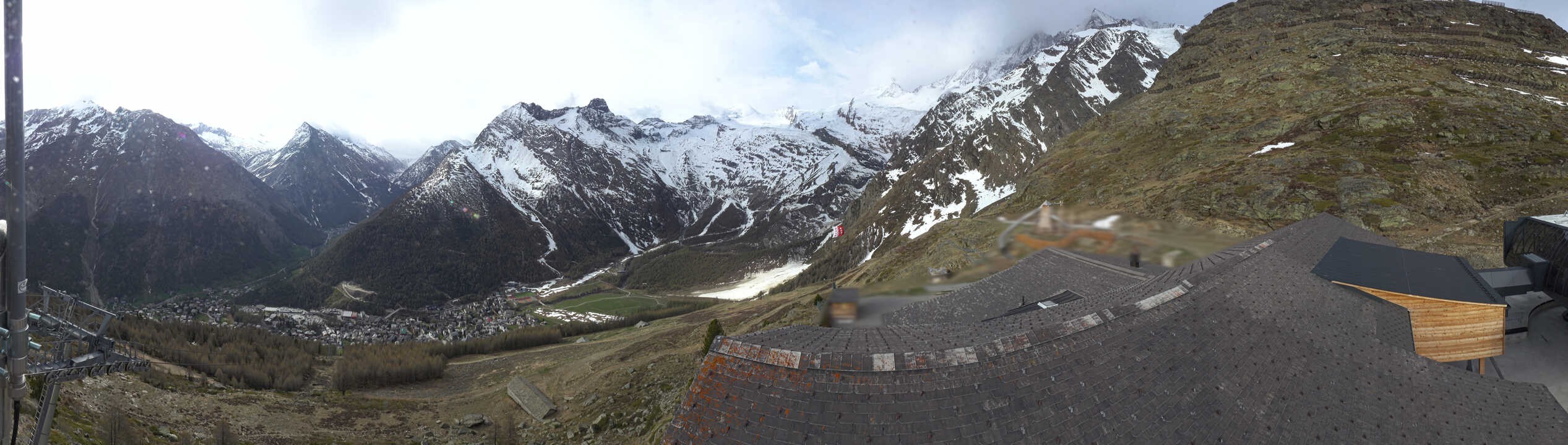 Archived image Webcam Panoramic view Hannig Mountain