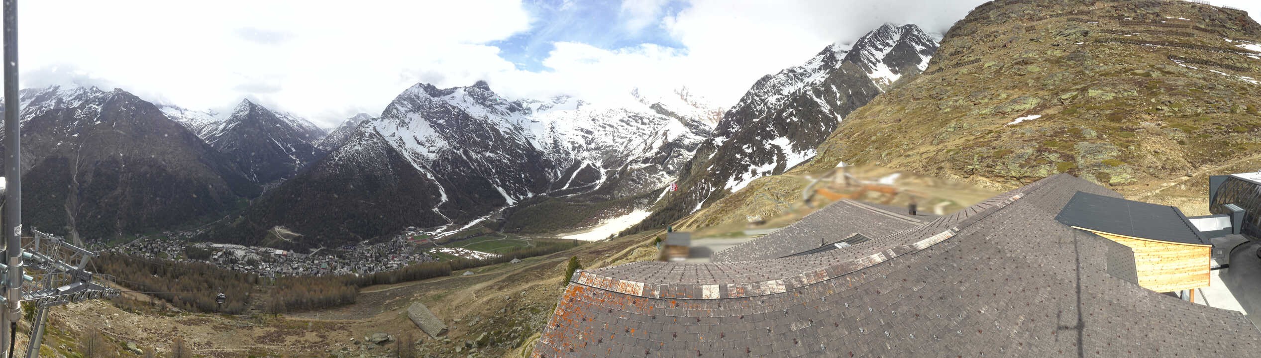 Archived image Webcam Panoramic view Hannig Mountain