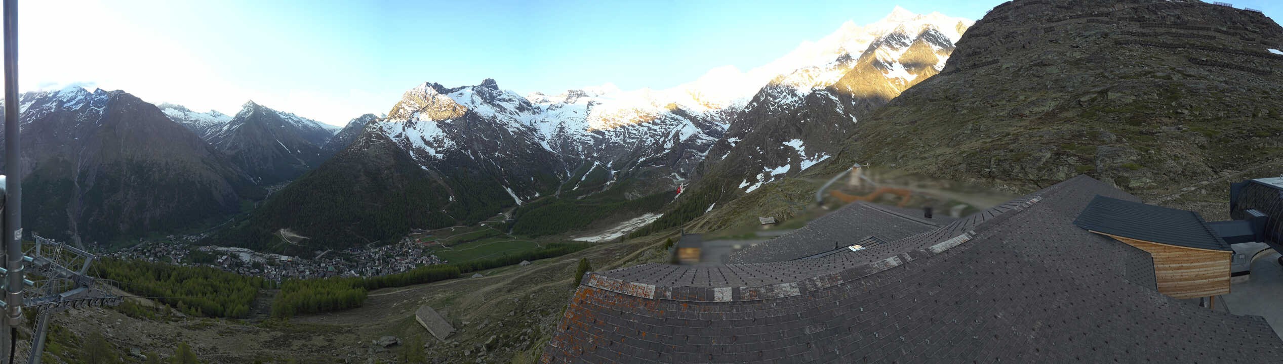 Archived image Webcam Panoramic view Hannig Mountain